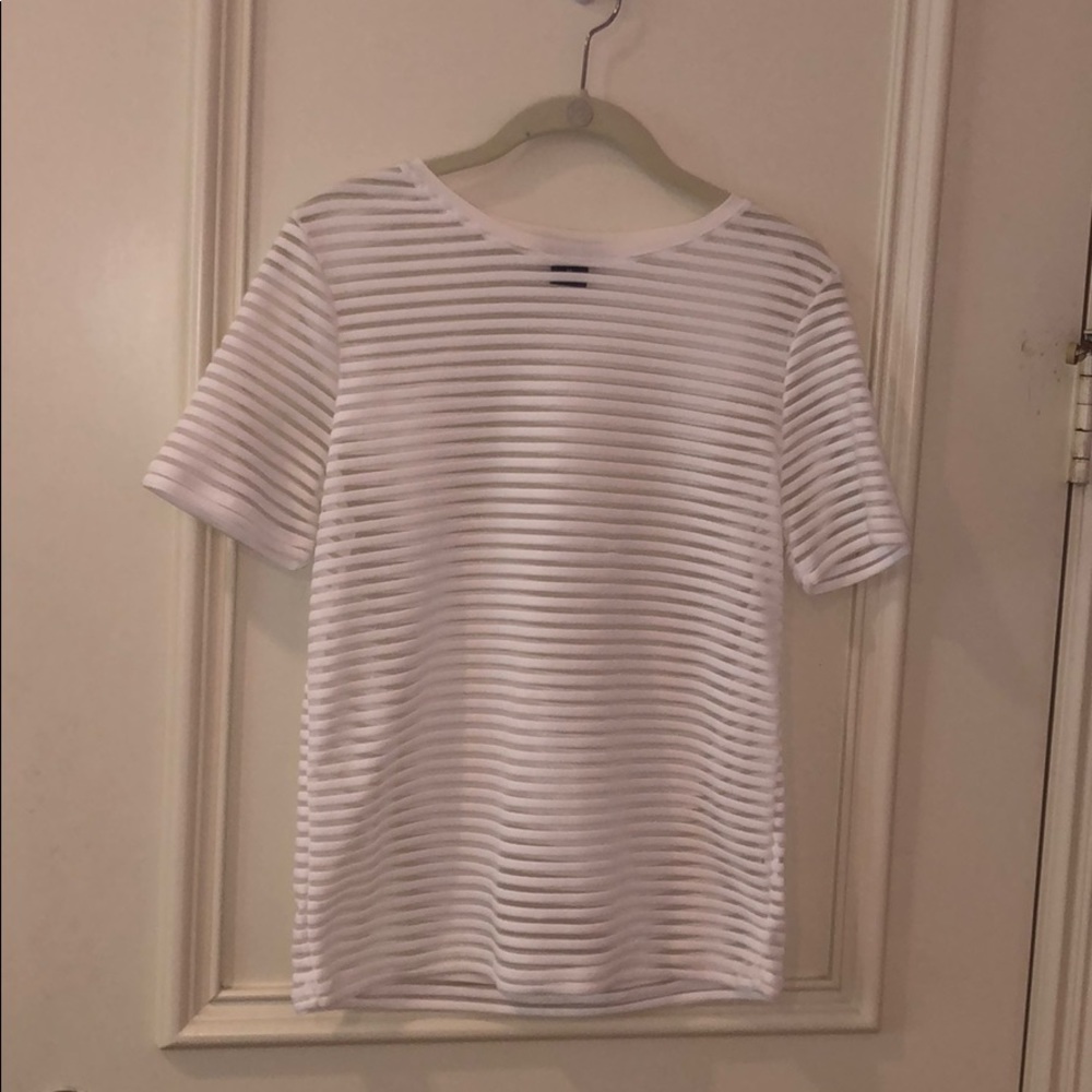 Sheer White Top